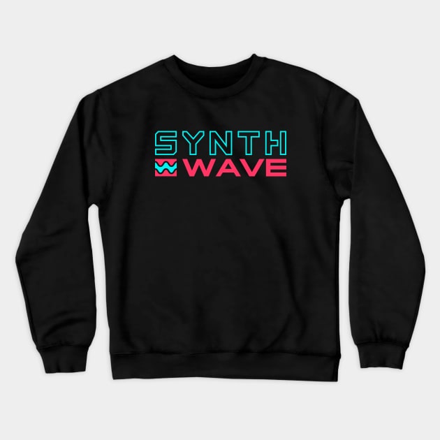 Synthwave Crewneck Sweatshirt by Yeroma